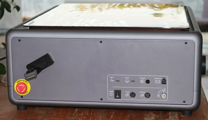 Creality Falcon A1 Pro ports