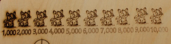 Creality Falcon A1 Pro with basswood Speed test