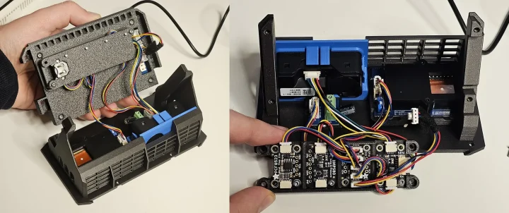 ESP32-S3 DIY air quality monitor assembly ESP32-S3 DIY air quality monitor assembly