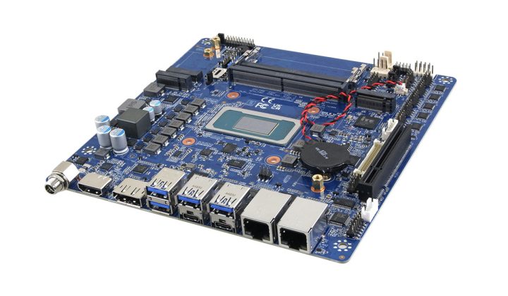 Intel Panther Lake H thin mini-ITX motherboard