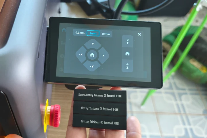 Manual focus setting