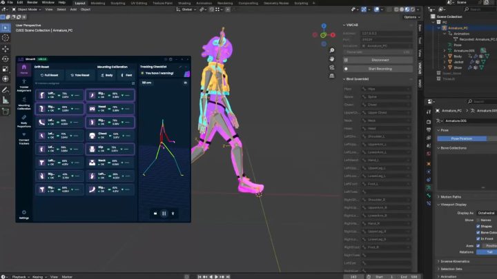 Motion Capture with Blender