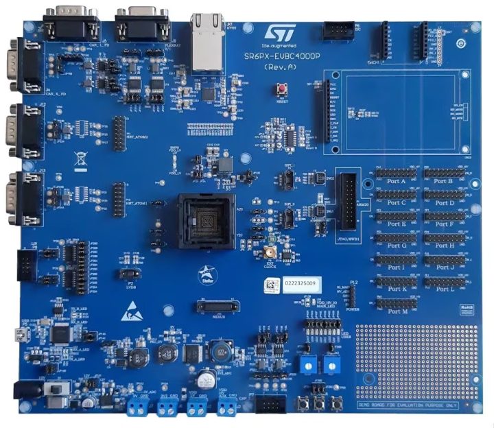 SR6PX-EVBC4000P Evaluation board for Stellar P Family devices with the BGA292 package SR6PX-EVBC4000P Evaluation board for Stellar P Family devices with the BGA292 package