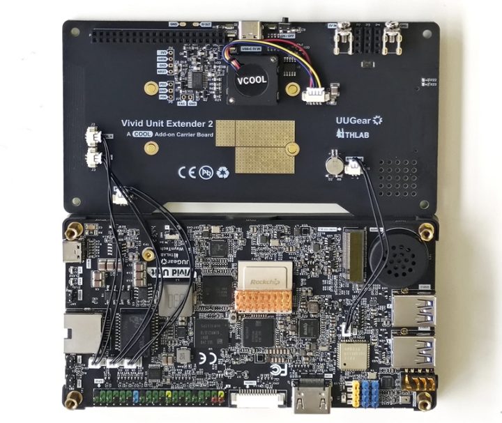 Vivid Unit connected to Vivid Unit Extender 2