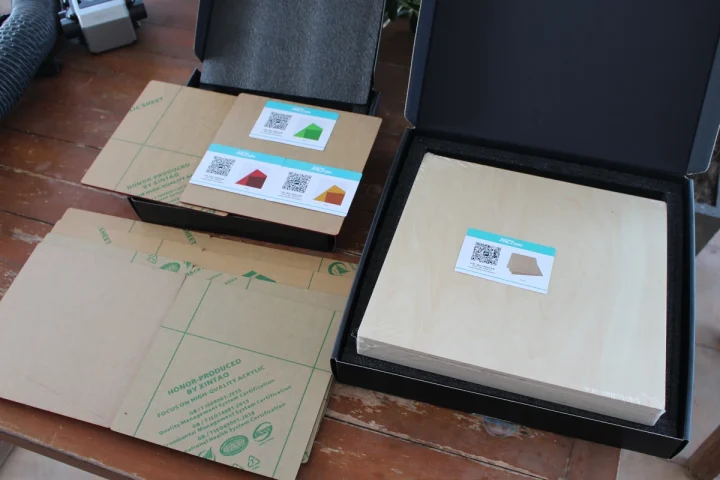 arcylic Basswood+Plywood Material