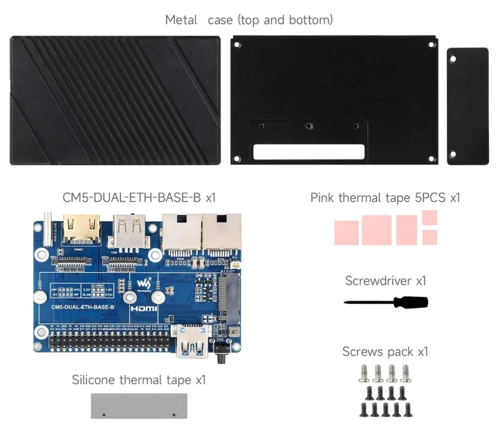 CM5-DUAL-ETH-BASE-B kit