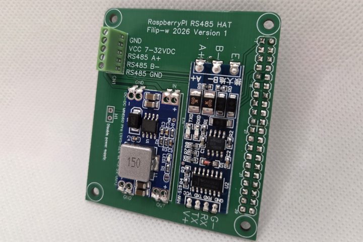 Industrial RS485 Modbus HAT for Raspberry Pi