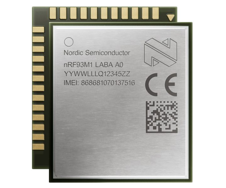 Nordic Semi nRF93M1 LTE Cat 1bis module