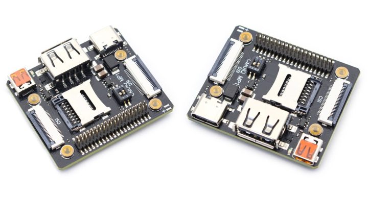 Raspberry Pi CM0IQ Side vierw