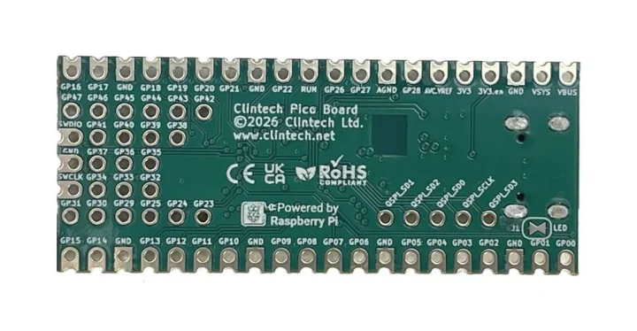 Raspberry Pi Pico 48 GPIO pins