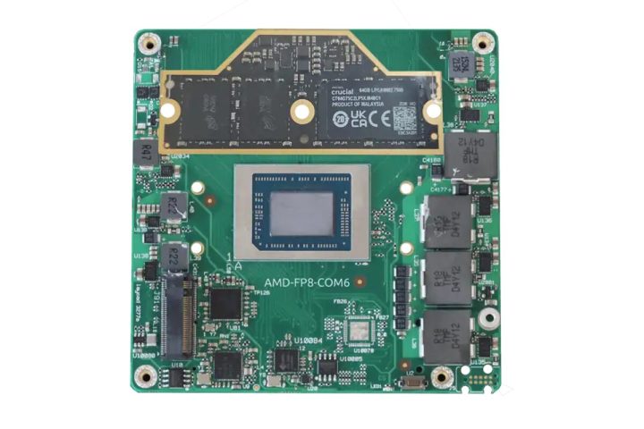 Ryzen AI Embedded P100 COM Express module