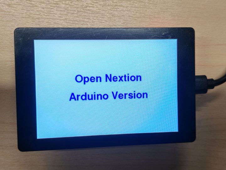 open nextion arduino