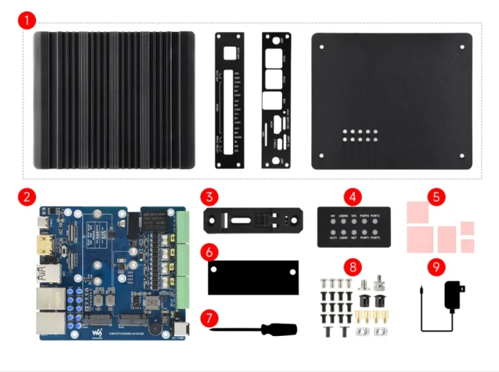 CM5-ETH-RS485-4G-BOX kit CM5-ETH-RS485-4G-BOX kit