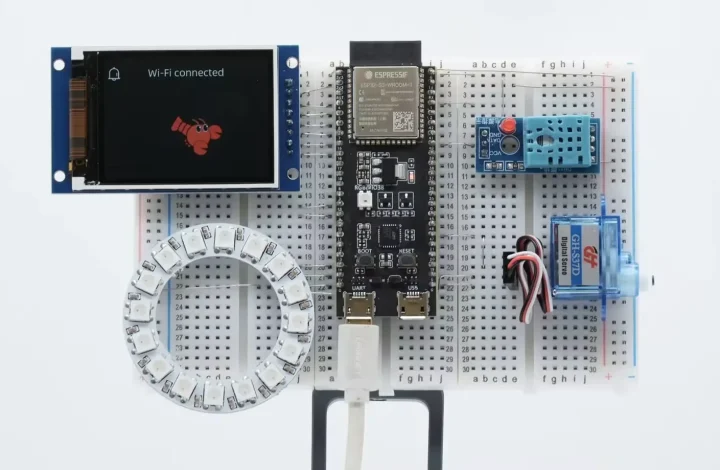 ESP-CLaw Tutorial hardware setup