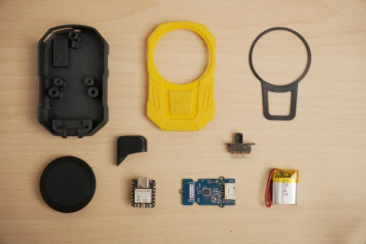 ESP32-C6 DIY lightning detector parts