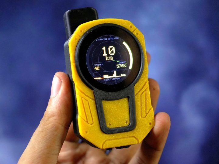 ESP32-C6 Flash Bee lightning detector