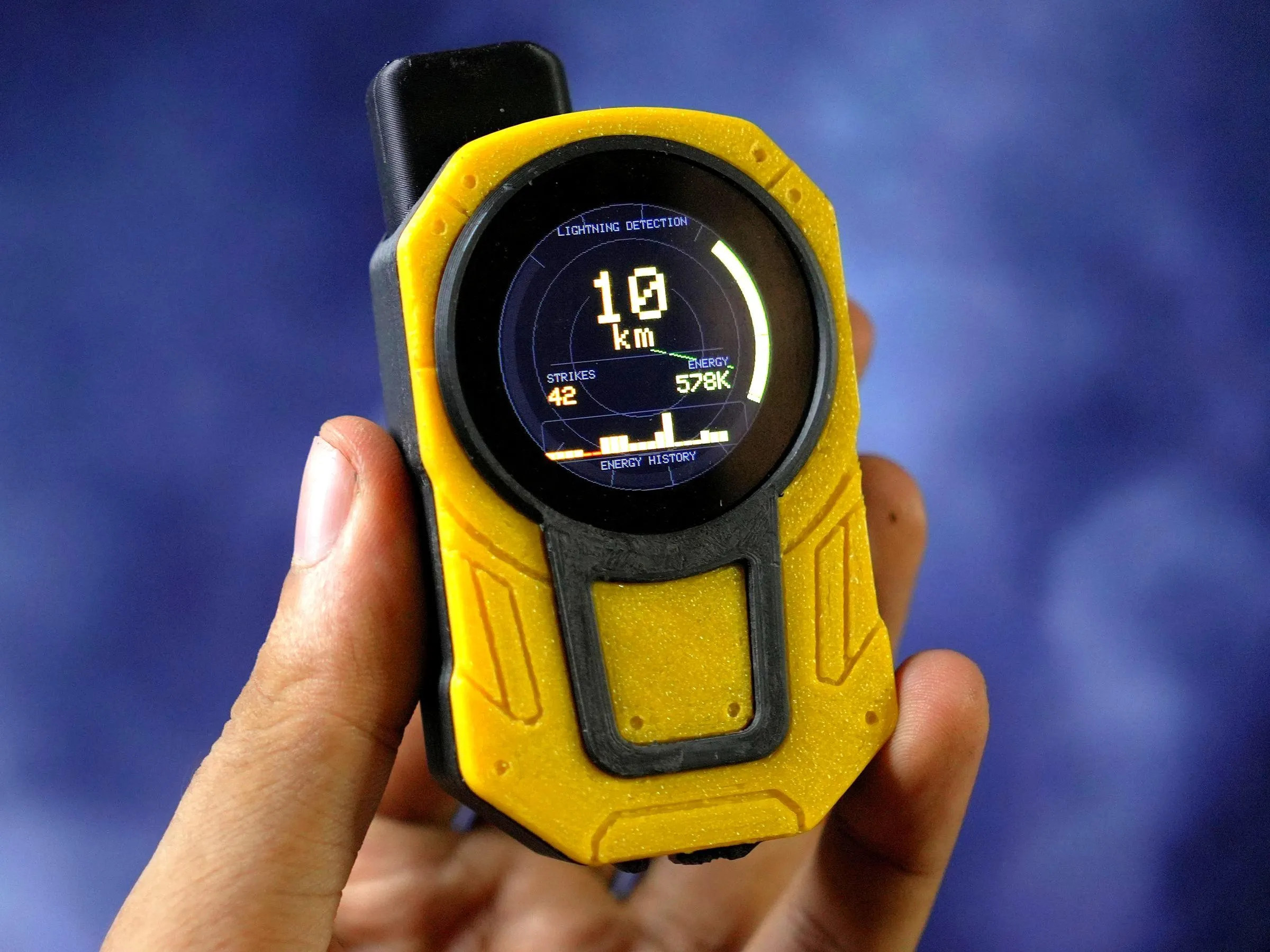 ESP32-C6 Flash Bee lightning detector