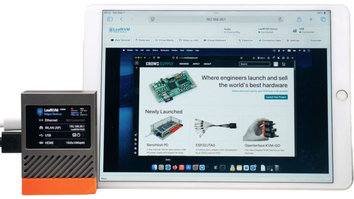 LeafKVM wireless KVM over IP