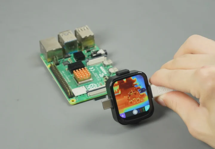 Thermal camera standalone mode PCB inspection