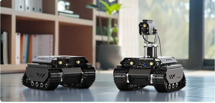 UGV Beast without with pan and tilt camera