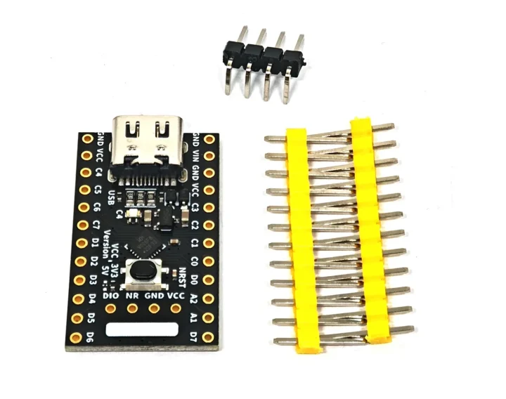 WeAct Studio CH32V006 board GPIO debug headers