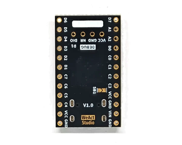 WeAct Studio CH32V006F8U6 board bottom