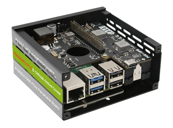 X1208 UPS M2 socket Raspberry Pi 5