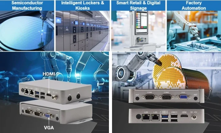 semiconductor manufacturing digital signage factory automation 1