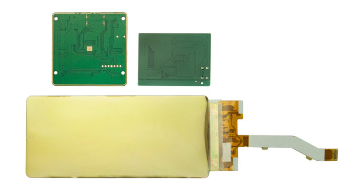 6.67 Inch Flexible AMOLED Display Back Side