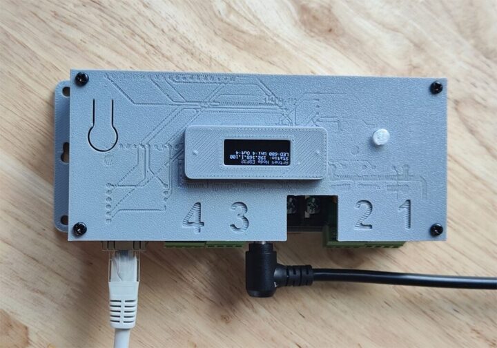 Artnet sACN LED Strip Pixel Controller top view Artnet sACN LED Strip Pixel Controller top view