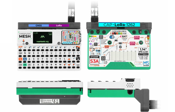 Cardputer Mesh Kit All Side View 
