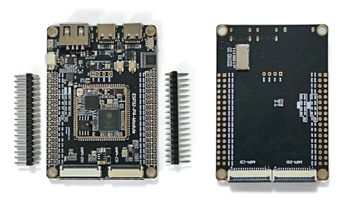 ESP32-P4 Module board with ESP32-C5