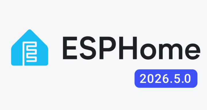 ESPHome 2026.5.0 ESPHome 2026.5.0