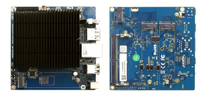 Intel Core i3-N300 fanless SBC 4 M2 slots Intel Core i3-N300 fanless SBC 4 M2 slots