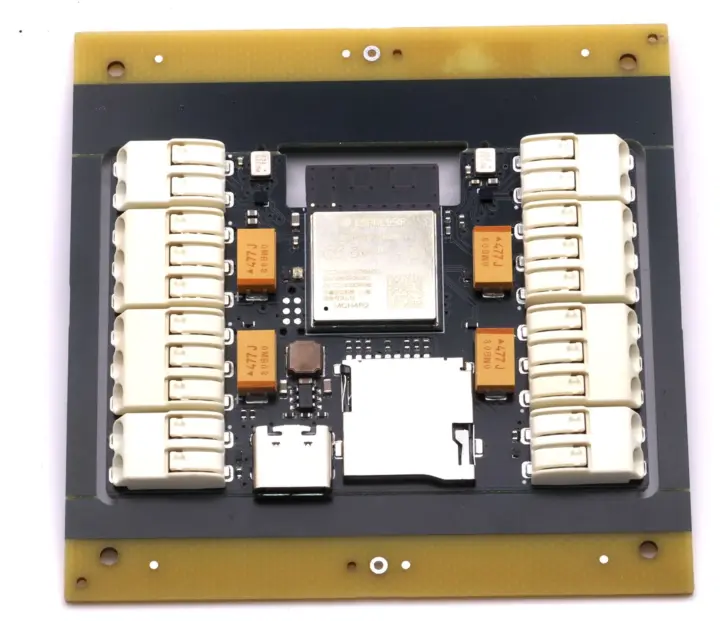 Ironman helmet board ESP32-S3 Wago connectors Ironman helmet board ESP32-S3 Wago connectors