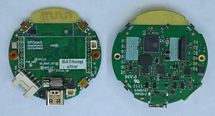 M5Stack StopWatch board August 2025 1