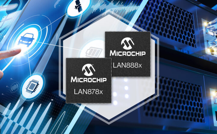 Microchip LAN878x LAN888x Single Pair Ethernet SPE PHY transceivers