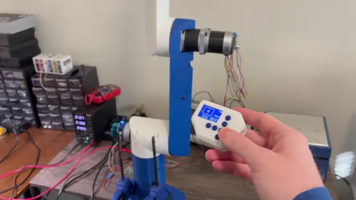 PolyCast5 control robotic arm PolyCast5 control robotic arm