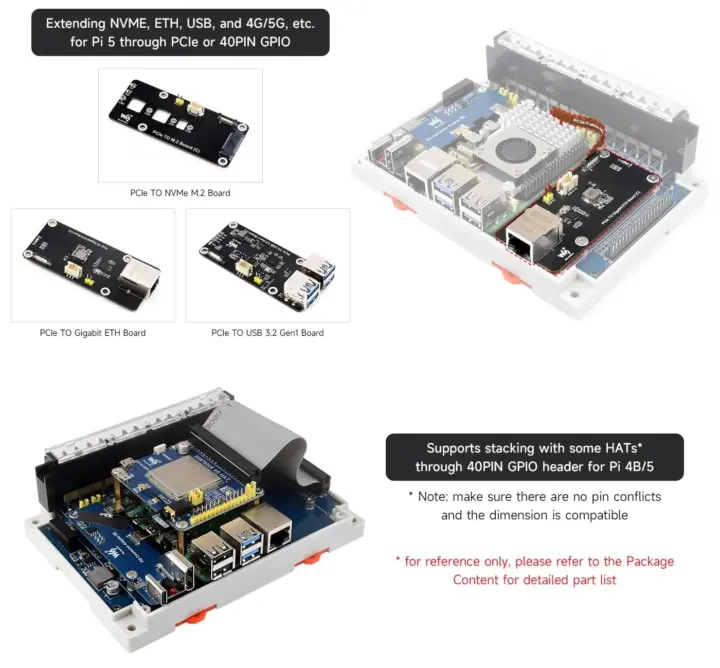 Raspberry Pi 5 industrial computer HAT support Raspberry Pi 5 industrial computer HAT support
