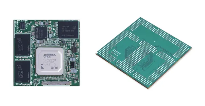 Renesas RZ V2H OSM Size L system on module