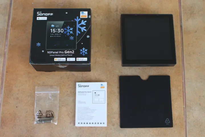 SONOFF NSPanel Pro Gen2 package SONOFF NSPanel Pro Gen2 package