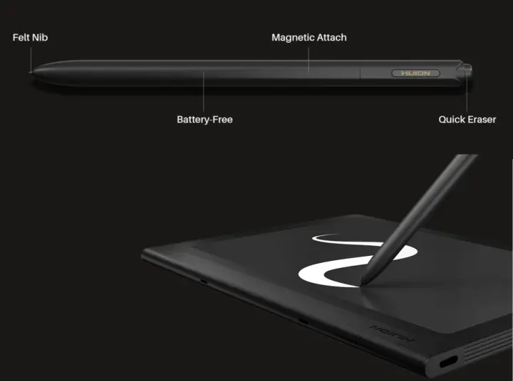 battery free pressure sensitive PW510 digital pen