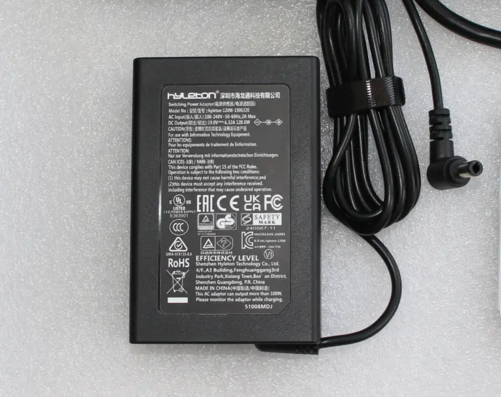 AC Adapter 120W 19V AC Adapter 120W 19V