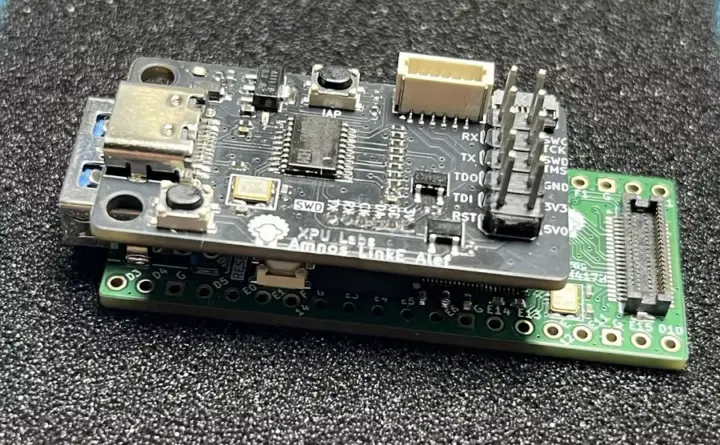 Amnos LinkE Alef debug board Amnos LinkE Alef debug board