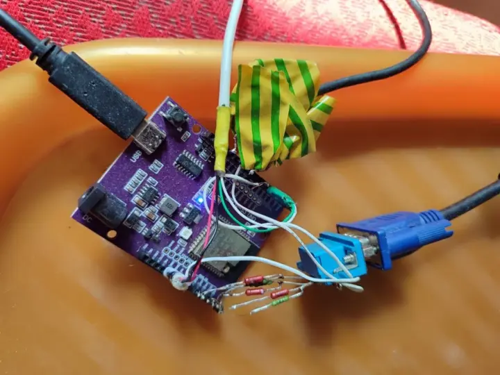 DIYables ESP32-S3 board VGA connector DIYables ESP32-S3 board VGA connector