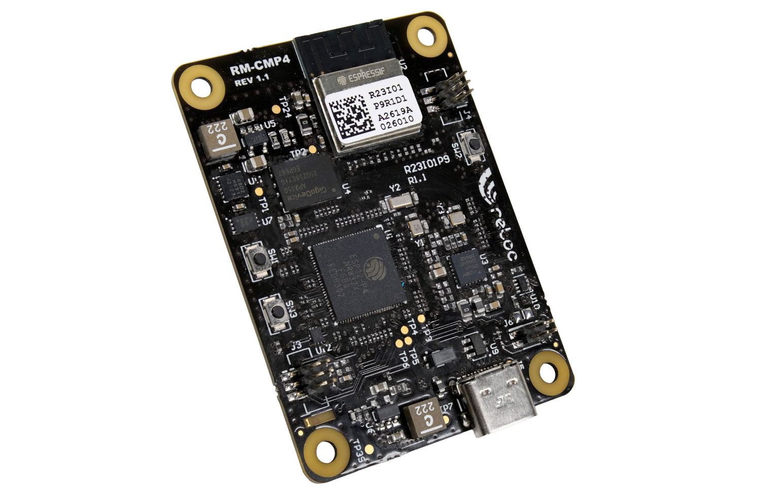 ESP32-P4 compute module Raspberry Pi CM5 form factor