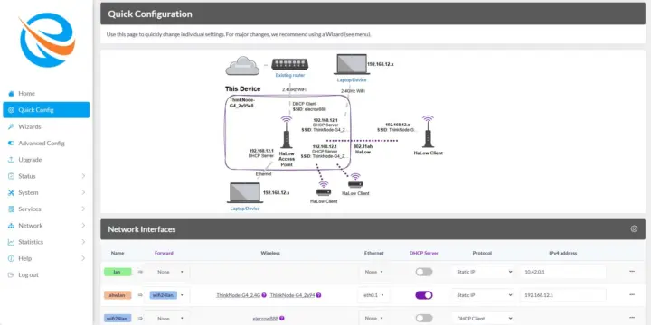 Elecrow ThinkNode G4 Admin Panel Elecrow ThinkNode G4 Admin Panel