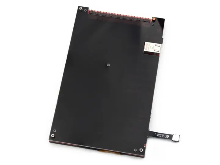 Ethernet connected HMI display with camera