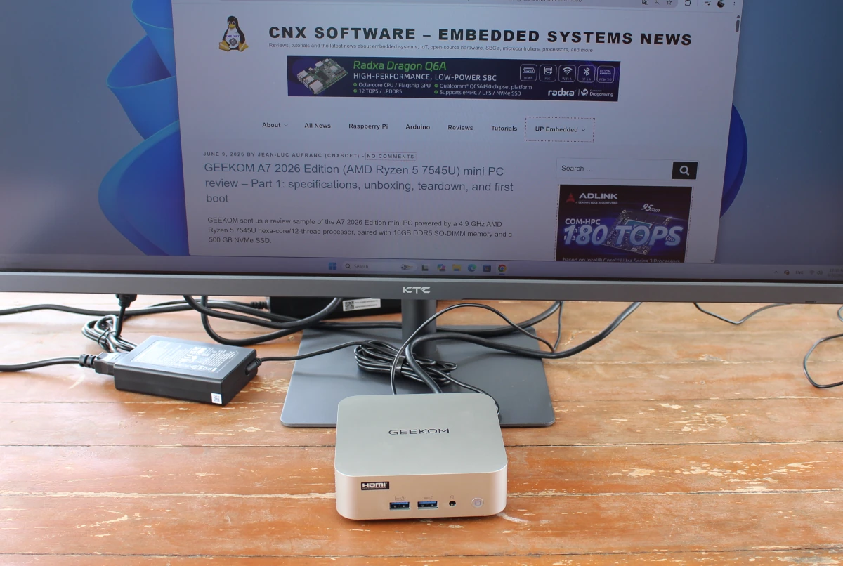 GEEKOM A7 2026 Edition windows 11 review