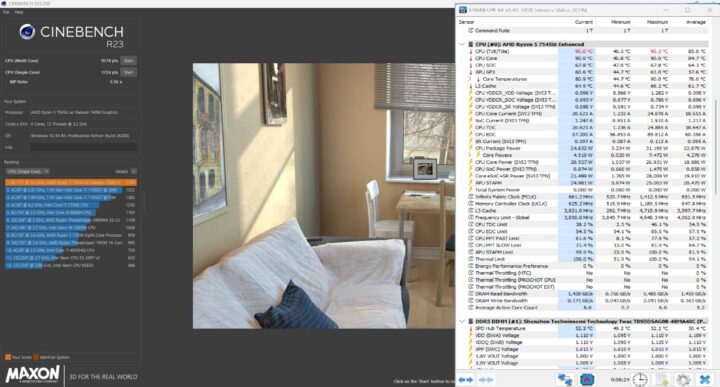 GEEKOM A7 Cinebench R23 GEEKOM A7 Cinebench R23